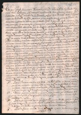 Acuerdo de doña María Mercedes Sarasa (viuda de Casimiro Francisco de Necochea) y de Manuel de La...