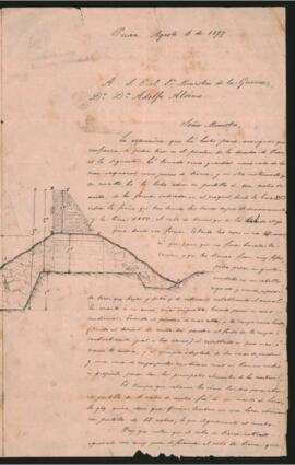 Informe del Ingeniero Alfredo Ebelot al Ministro de Guerra, Doctor Adolfo Alsina