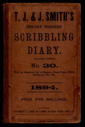 Scribbling Diary N°30 1894