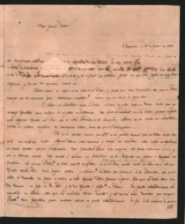 Carta del General Antonio José de Sucre, al General Guillermo Miller,