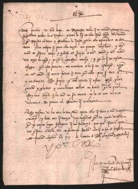 Carta del Emperador Carlos I