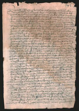 Carta de poder del Adelantado Francisco Pizarro, Domingo de la Presa, Juan de León, Illen Juárez ...
